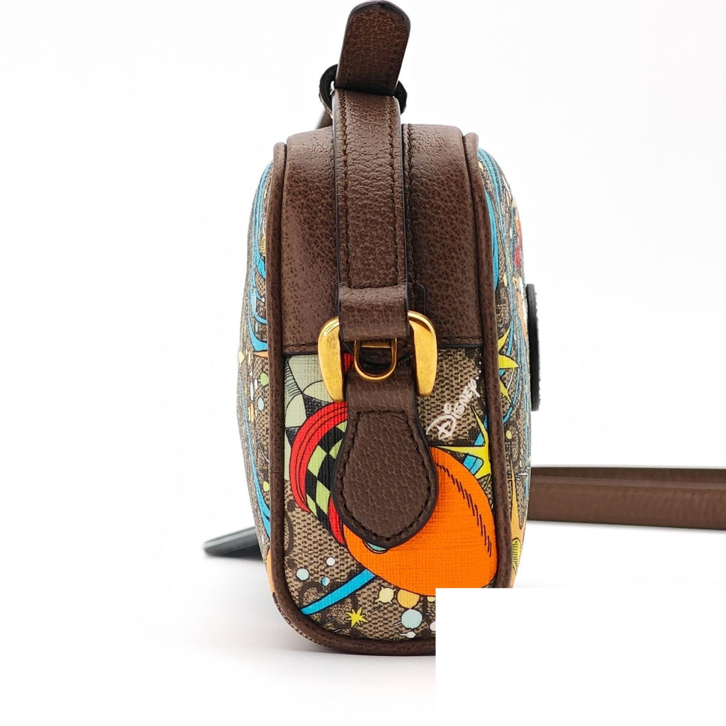 Gucci Donald Duck Shoulder Bag Colorful Beige Disney — view 5