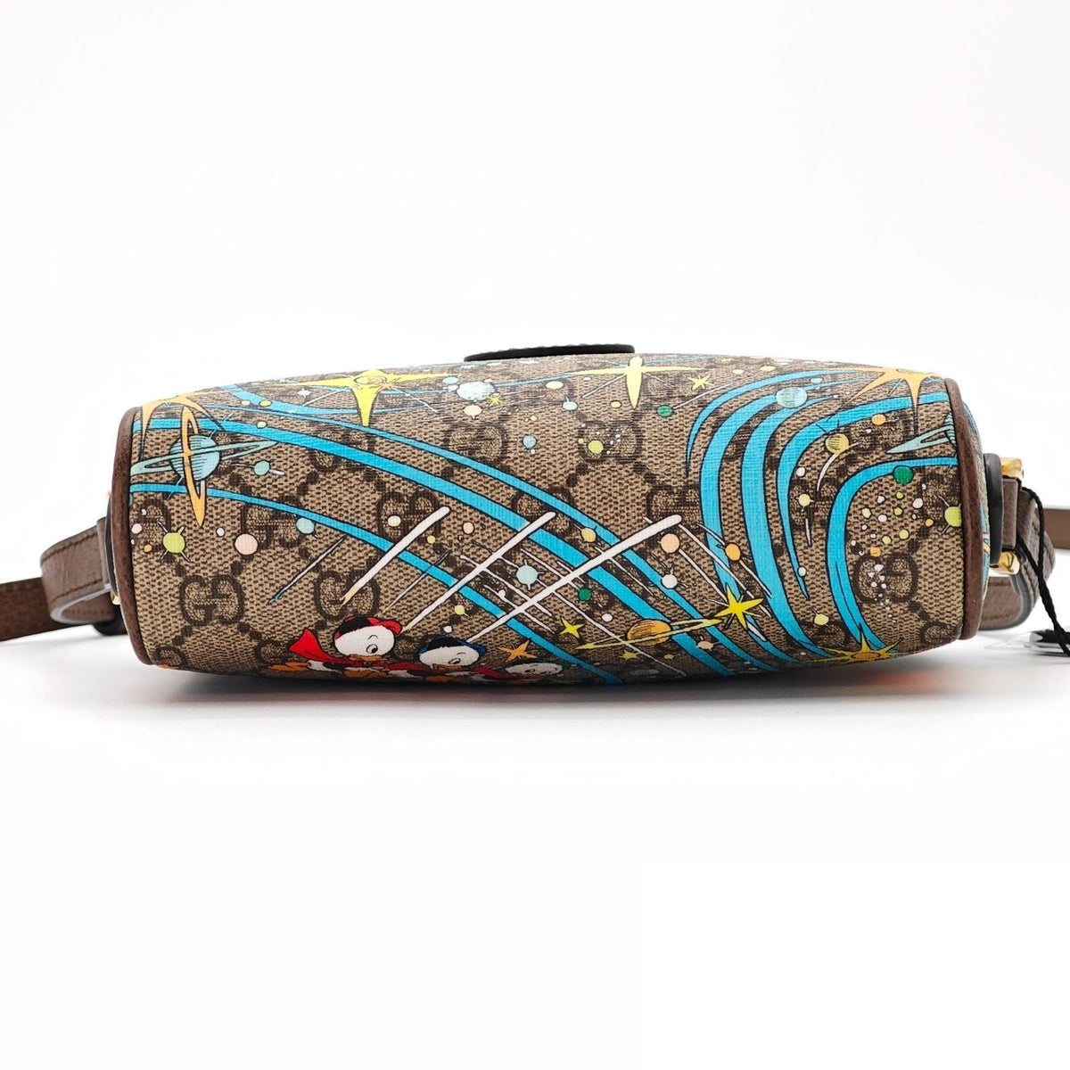 Gucci Donald Duck Shoulder Bag Colorful Beige Disney — view 6
