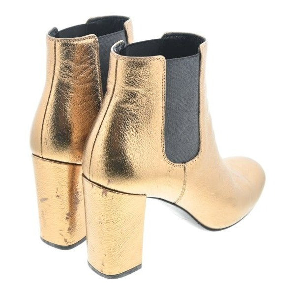 Saint Laurent Paris Boots Gold 36 — view 2