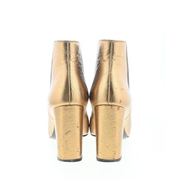 Saint Laurent Paris Boots Gold 36 — view 6