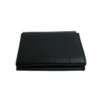 Prada Logo Saffiano Leather Trifold Wallet Mini Coin — view 3
