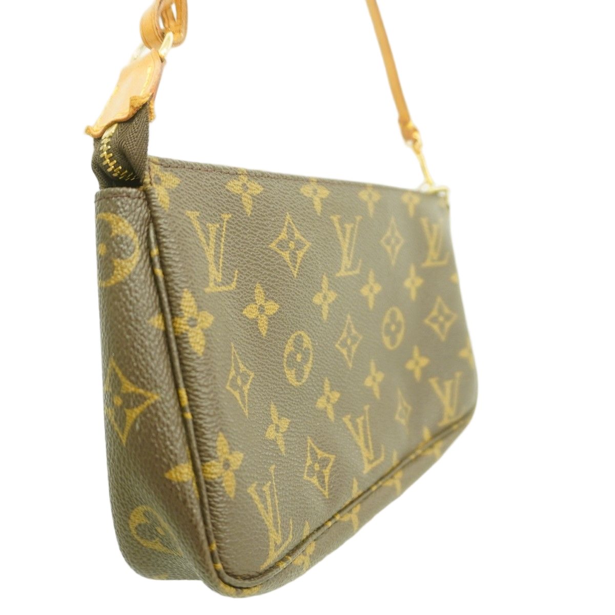 Louis Vuitton Pouch Monogram Pochette Brown 2-Way — view 2