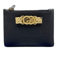 Gucci Wallet Interlocking Black Leather Bifold