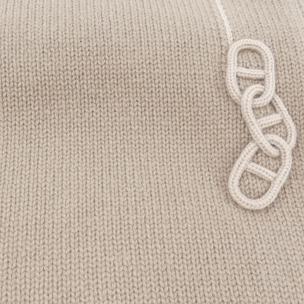 Hermes Scarf Beige — view 4