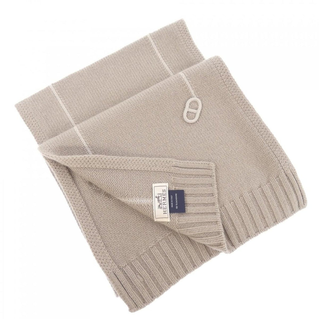 Hermes Scarf Beige