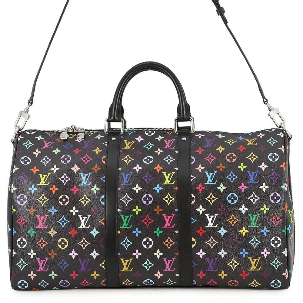 Louis Vuitton Boston Bag Monogram Multicolor LV TM Keepall Bandouliere 50