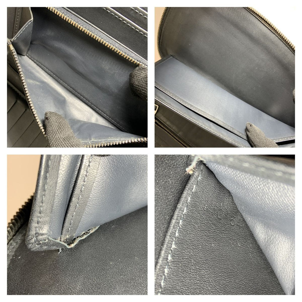 Louis Vuitton Damier Cobalt Atoll Travel Case Multi Black — view 6