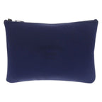 Hermes Neobain MM Nylon Polyurethane Blue Marine Pouch 0028