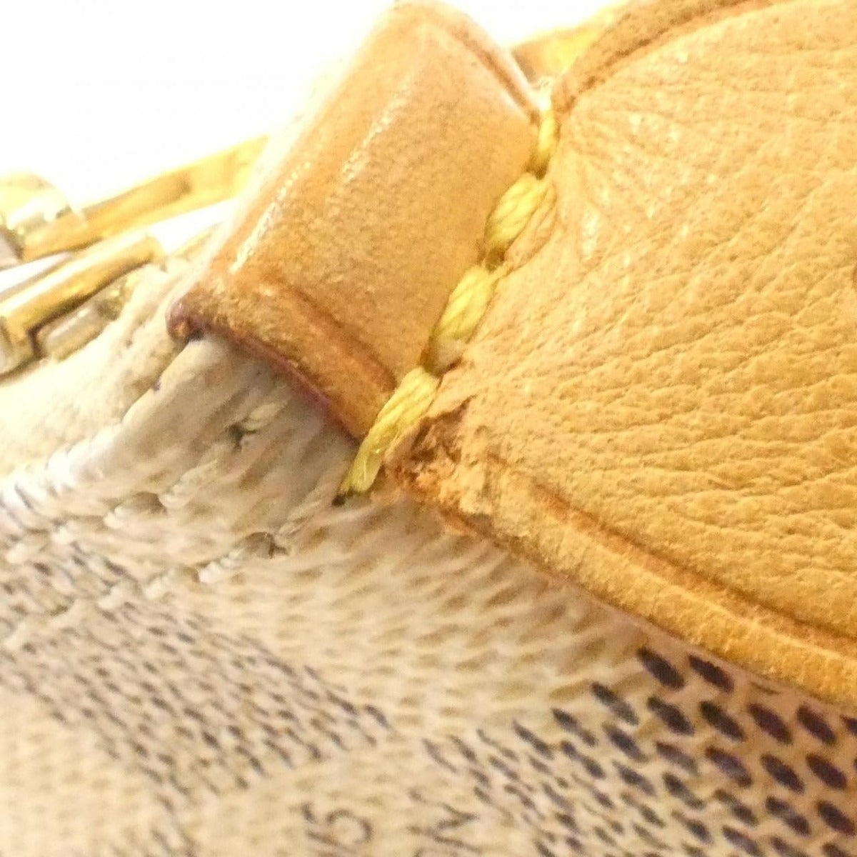 Louis Vuitton Damier Azur Saleya PM Bag — view 3