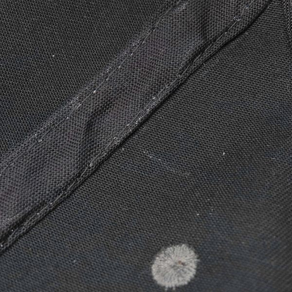 Bottega Veneta Cap Flannel Print Nubuckles Cles Leather Charcoal S Hat Dark — view 7