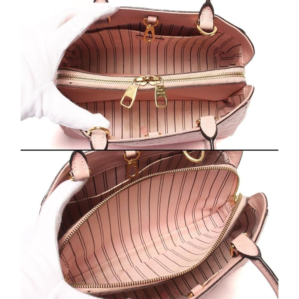 Louis Vuitton Shoulder Bag Crossbody Montaigne BB Monogram Empreinte — view 3