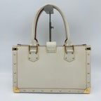 Louis Vuitton Fabreau Handbag Suhali Goatskin Bronne A4 Flap — view 2