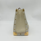 Louis Vuitton Fabreau Handbag Suhali Goatskin Bronne A4 Flap — view 3