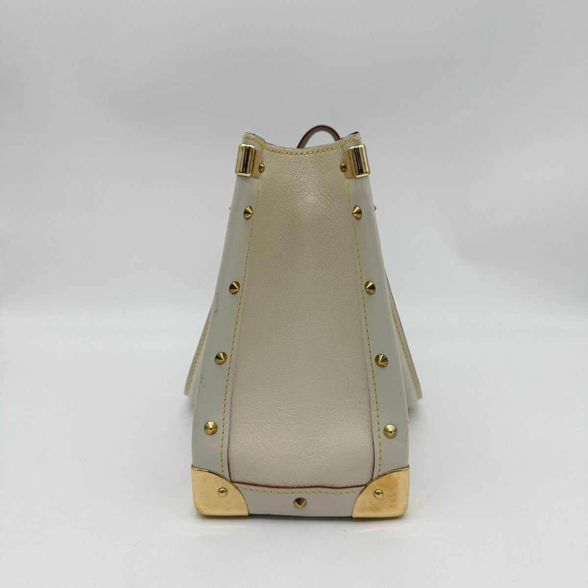 Louis Vuitton Fabreau Handbag Suhali Goatskin Bronne A4 Flap — view 4