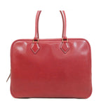 Hermes Plume 32 Rouge Ash Gold Lycee Handbag