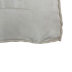 Hermes Scarf Handkerchief 100% Silk H Pattern White — view 6