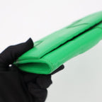 Bottega Veneta Maxi Intrecciato Leather Wallet Green — view 3