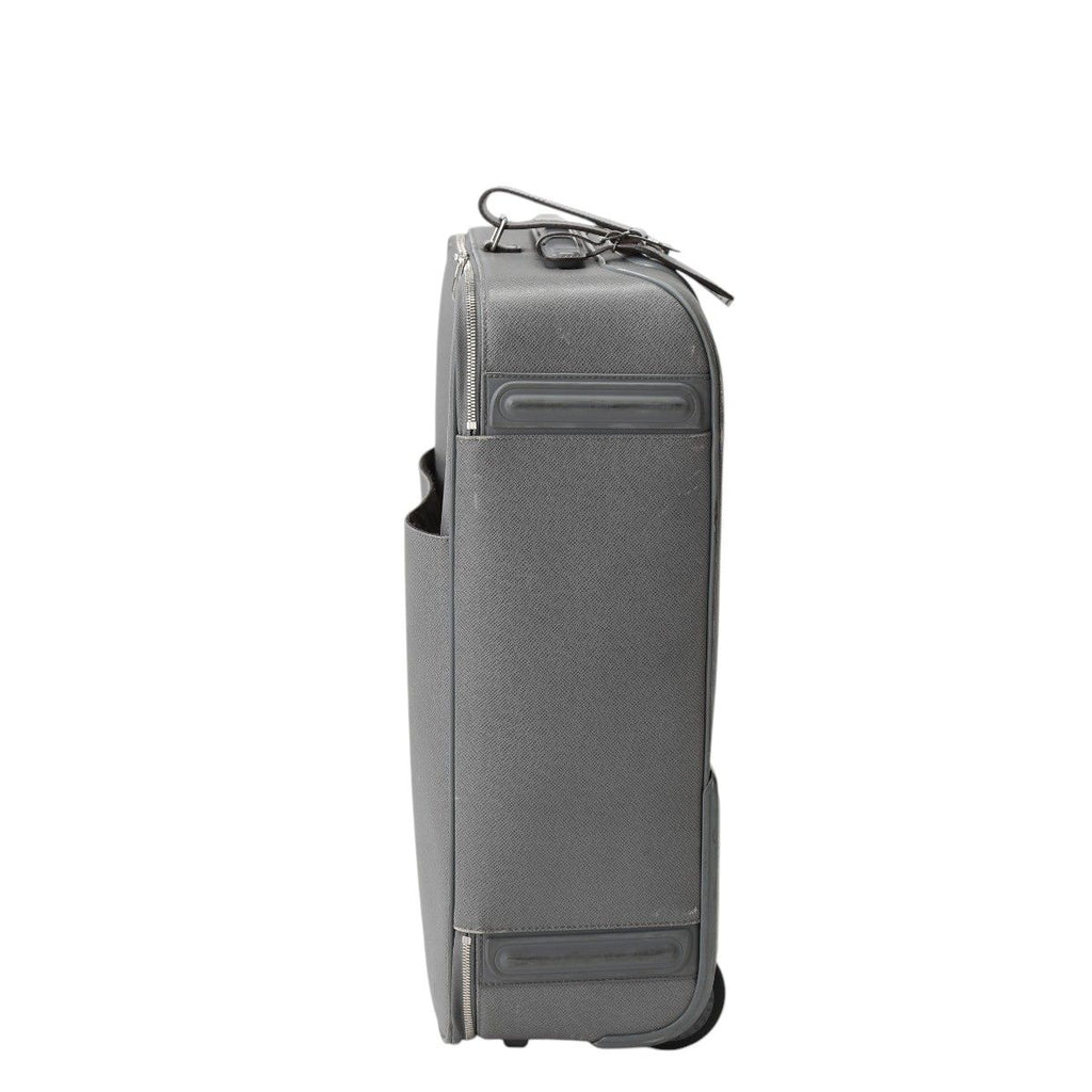 Louis Vuitton Taiga Travel Bag Pegase 55 Suitcase Gray — view 4