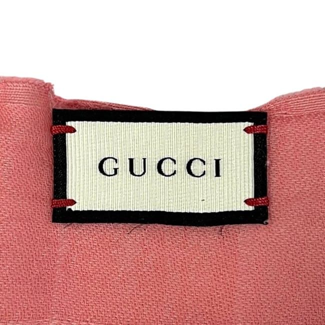 Gucci Shawl Pink Cleaned — view 4