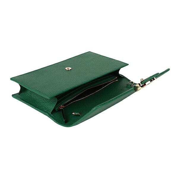 Gucci Shoulder Bag Dollar Calf Green — view 4