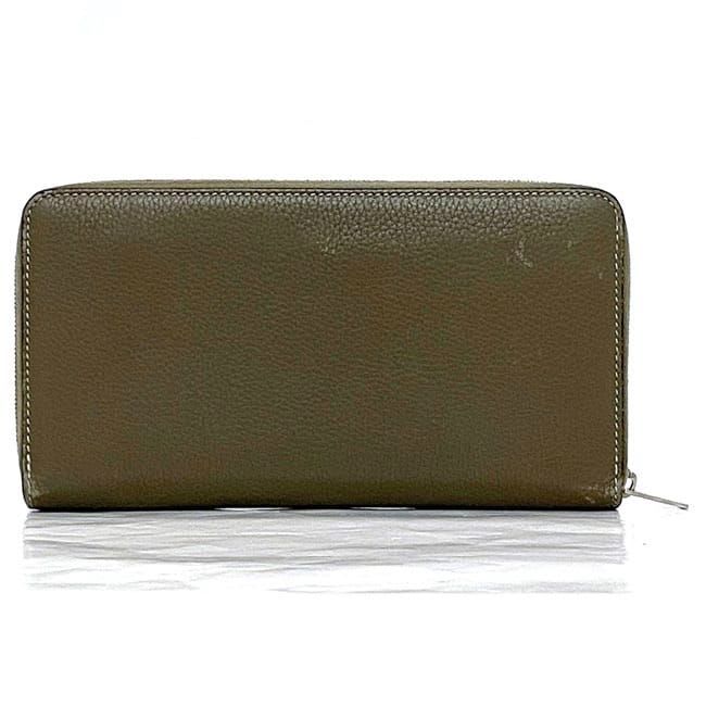 Celine Round Zipper Long Wallet Large Zipped — view 2