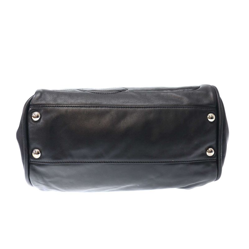 Chanel 2007 Coco Charm Shoulder Bag Lambskin Black — view 4