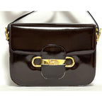 Celine Vintage Carriage Hardware Shoulder Bag — view 2