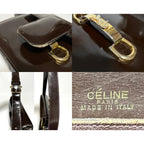 Celine Vintage Carriage Hardware Shoulder Bag — view 9