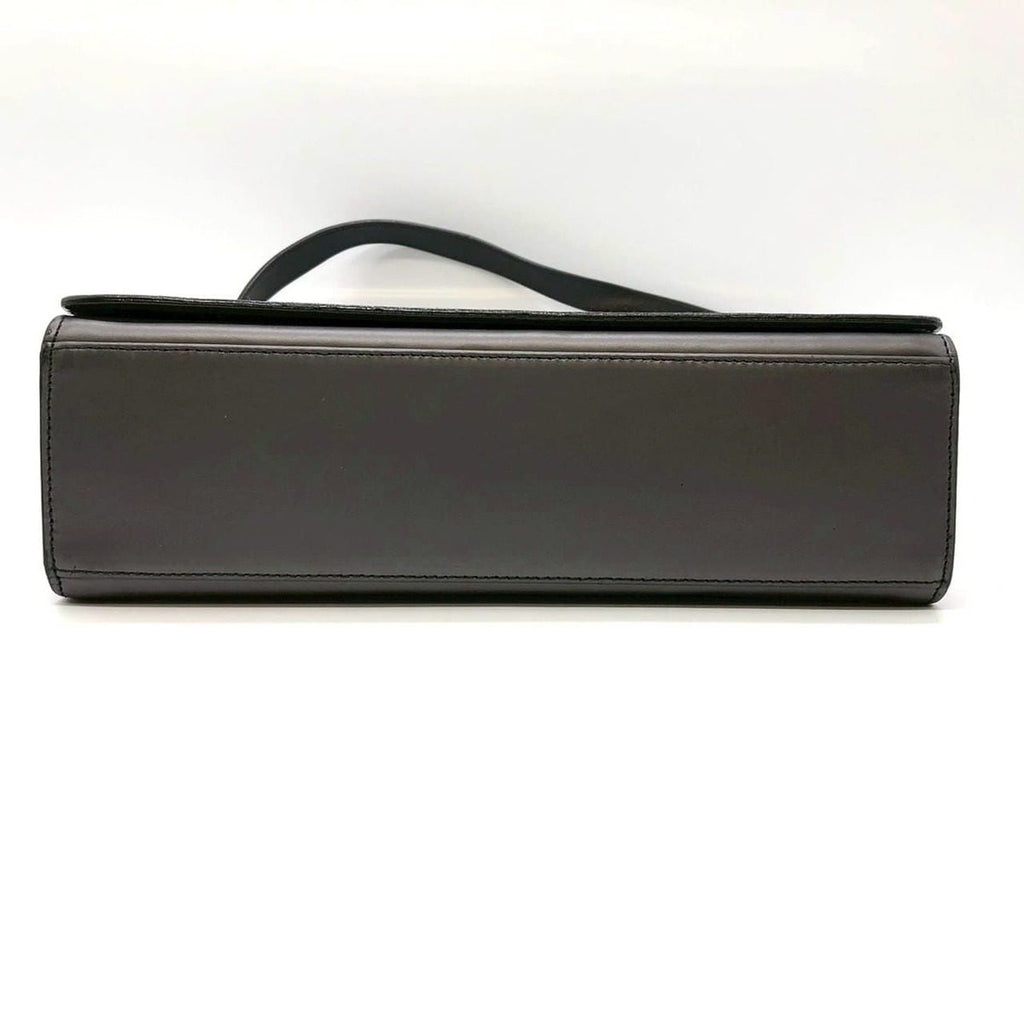 Gucci 001 Shoulder Bag Leather Gray — view 3