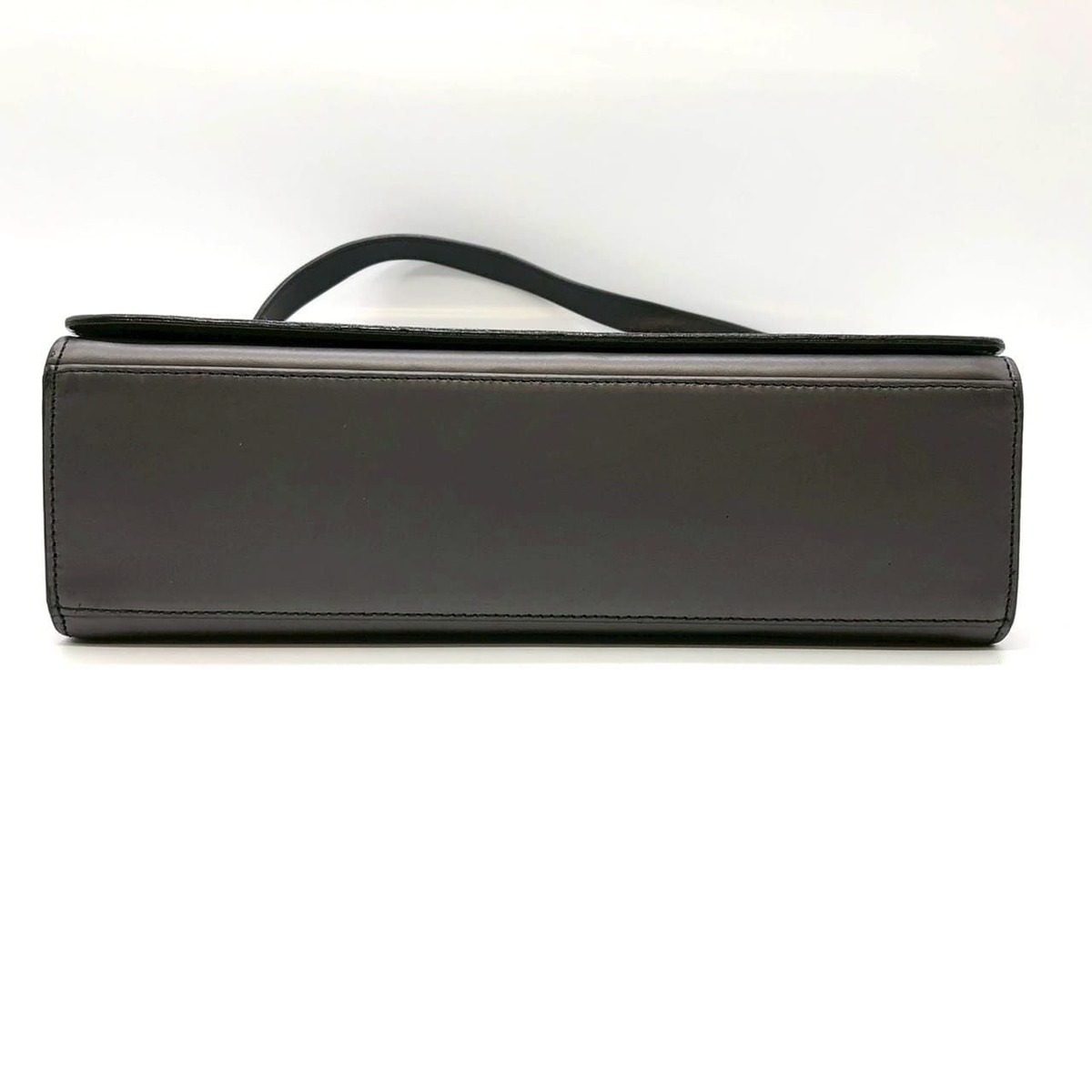 Gucci 001 Shoulder Bag Leather Gray — view 3