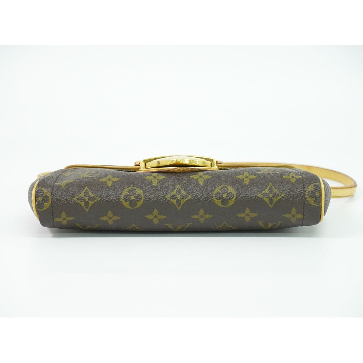 Louis Vuitton LV Pochette Beverly Monogram Shoulder Bag Brown — view 3