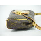 Louis Vuitton LV Pochette Beverly Monogram Shoulder Bag Brown — view 4