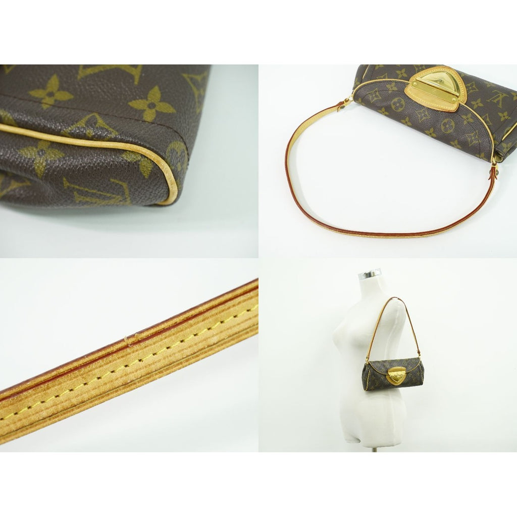 Louis Vuitton LV Pochette Beverly Monogram Shoulder Bag Brown — view 6