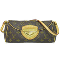 Louis Vuitton LV Pochette Beverly Monogram Shoulder Bag Brown