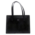 Loewe Vintage Anagram Suede Leather Black Handbag 1539
