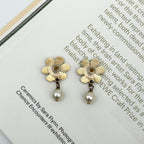 Chanel Gold Earring Earrings — view 2