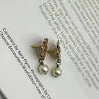 Chanel Gold Earring Earrings — view 4