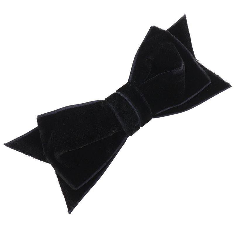 Chanel Ribbon Velor Black 17 g Brooch
