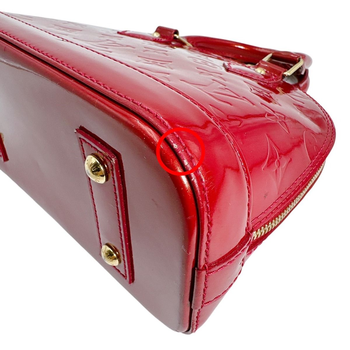 Louis Vuitton Monogram 2-Way Bag Alma BB Handbag Pomme — view 6