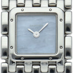 Cartier Ribbon Watch Shell SS Blue Polished