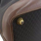 Gucci 90's Vintage Sherry Line Micro GG Jacquard Leather Box Calf — view 4