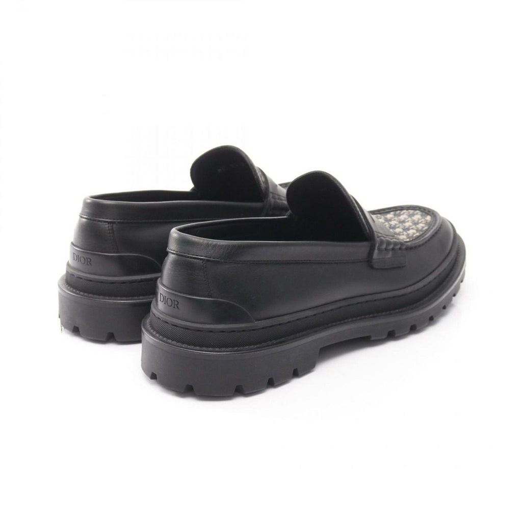 Dior Loafers Oblique Explorer Leather Canvas — view 2