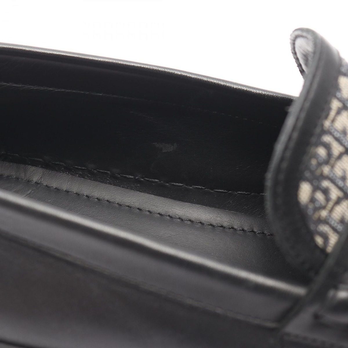 Dior Loafers Oblique Explorer Leather Canvas — view 8