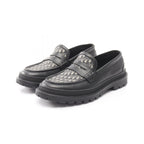 Dior Loafers Oblique Explorer Leather Canvas