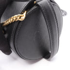 Prada Handbag Black Sapphire Leather 2-Way Chain — view 5
