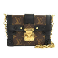 Louis Vuitton Essential Trunk Monogram Chain Shoulder Bag Party