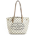 Louis Vuitton Shoulder Bag Cabas PM Damier Azur Canvas White