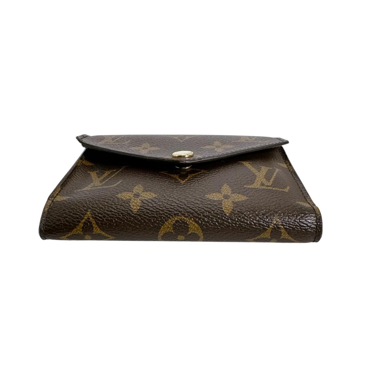 Louis Vuitton Monogram Trifold Wallet Portefeuille Victorine — view 4