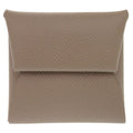 Hermes Bastia Vaux Epson Etoupe Coin Case Wallet 0506