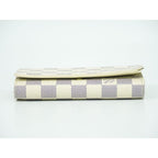 Louis Vuitton Portefeuille Tresor Damier Azur Fold Wallet White — view 3